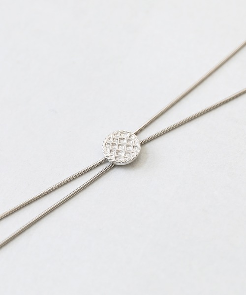 JOEN（ジョエン）の「メタルループタイ ネックレス（ネックレス・メンズ・シルバー系1/シルバー系3/シルバー系2・FREE）」の11枚目の写真