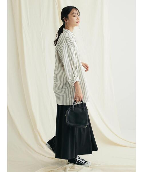 CRAFT STANDARD BOUTIQUE(クラフトスタンダードブティック)の「レギュラーカラーシャツ(シャツ/ブラウス・レディース・グレー系その他2/ホワイト系その他6/ネイビー系2/ブラック系その他/パープル・M/L)」の11枚目の写真