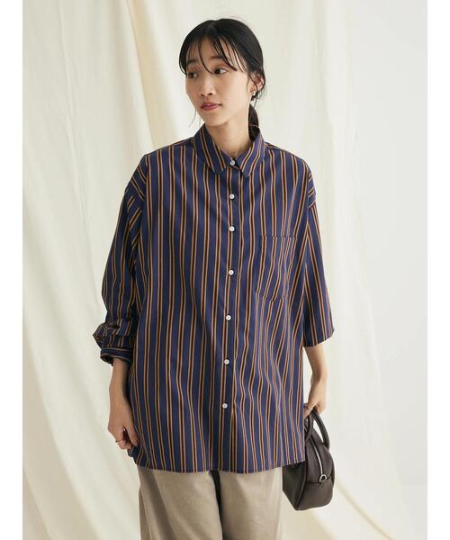 CRAFT STANDARD BOUTIQUE(クラフトスタンダードブティック)の「レギュラーカラーシャツ(シャツ/ブラウス・レディース・グレー系その他2/ホワイト系その他6/ネイビー系2/ブラック系その他/パープル・M/L)」の19枚目の写真