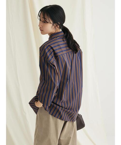 CRAFT STANDARD BOUTIQUE(クラフトスタンダードブティック)の「レギュラーカラーシャツ(シャツ/ブラウス・レディース・グレー系その他2/ホワイト系その他6/ネイビー系2/ブラック系その他/パープル・M/L)」の21枚目の写真