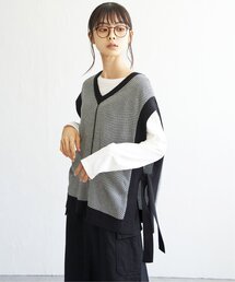 2WAYサイドリボンベスト