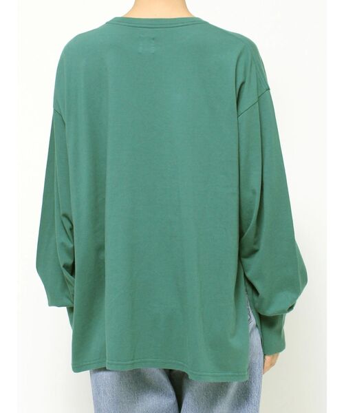 おトク情報がいっぱい！ Ungrid（アングリッド）の「ウォッシュロゴロングスリーブTee（T トップス