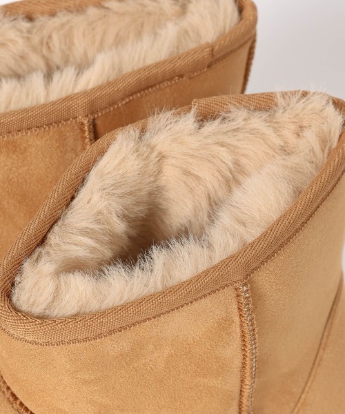 LOWRYS FARM(ローリーズファーム)の「フェイクムートンブーツ 976003(ブーツ・レディース・ブラウン/ブラック・MEDIUM/LARGE)」の10枚目の写真