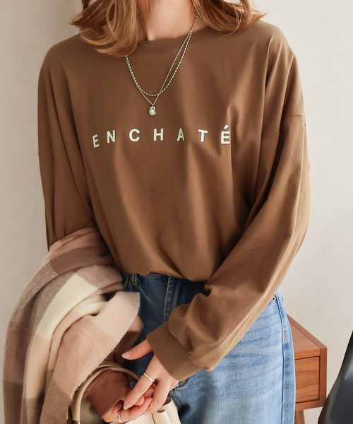 Social GIRL(ソーシャルガール)の「オーバーサイズロゴロングTシャツ(Tシャツ/カットソー・レディース・ブラック/チャコール/モカ/オフホワイト/ホワイト系その他・M)」の16枚目の写真