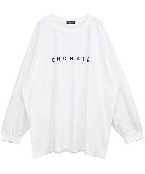 Social GIRL(ソーシャルガール)の「オーバーサイズロゴロングTシャツ(Tシャツ/カットソー・レディース・ブラック/チャコール/モカ/オフホワイト/ホワイト系その他・M)」の20枚目の写真