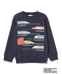 BEAMS mini | BEAMS mini / オールスター トレイン スウェットプルオーバー 23FW（90～150cm）(スウェット)