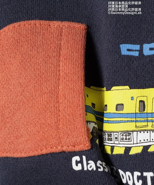 BEAMS mini(ビームスミニ)の「BEAMS mini / オールスター トレイン スウェットプルオーバー 23FW(90~150cm)(スウェット・キッズ・ネイビー/ミント/ホワイト系その他5・100/90/130/140/150/120/110)」の19枚目の写真