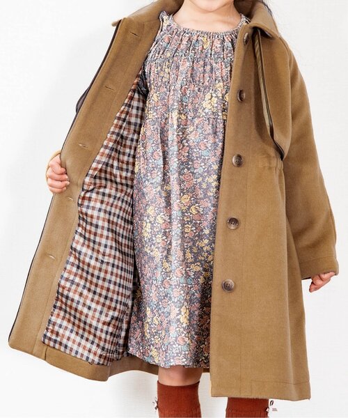 【セレクトショップ】新品未使用品⭐︎ケープコート select MOCA（セレクトモカ）の「スタンドカラーフェイクウールケープ