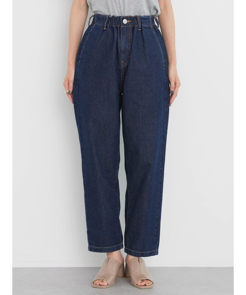 AMERICAN HOLIC（アメリカンホリック）の「デニムバルーンタックパンツ（デニムパンツ・レディース・インディゴブルー/ワンウォッシュ・XS/L/M/S）」の14枚目の写真