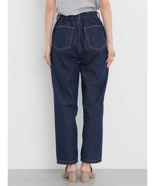 AMERICAN HOLIC（アメリカンホリック）の「デニムバルーンタックパンツ（デニムパンツ・レディース・インディゴブルー/ワンウォッシュ・XS/L/M/S）」の16枚目の写真