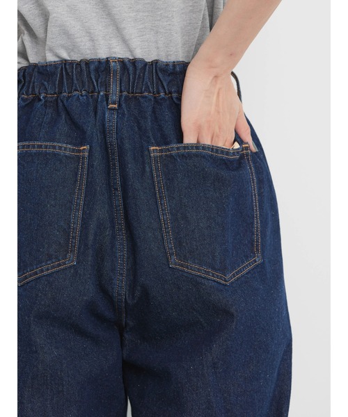 AMERICAN HOLIC（アメリカンホリック）の「デニムバルーンタックパンツ（デニムパンツ・レディース・インディゴブルー/ワンウォッシュ・XS/L/M/S）」の21枚目の写真