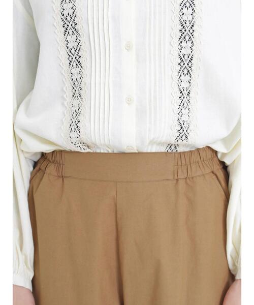 Samansa Mos2（サマンサ モスモス）の「【撥水加工】ロールアップマルチスタイルツイルパンツ（その他パンツ・レディース・ベージュ/ブラウン・F）」の22枚目の写真