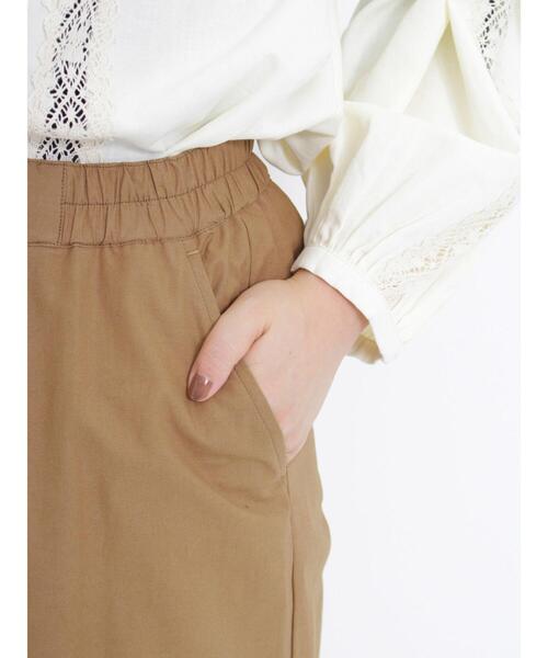 Samansa Mos2（サマンサ モスモス）の「【撥水加工】ロールアップマルチスタイルツイルパンツ（その他パンツ・レディース・ベージュ/ブラウン・F）」の21枚目の写真