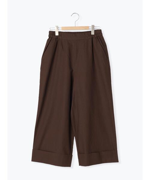 Samansa Mos2（サマンサ モスモス）の「【撥水加工】ロールアップマルチスタイルツイルパンツ（その他パンツ・レディース・ベージュ/ブラウン・F）」の10枚目の写真