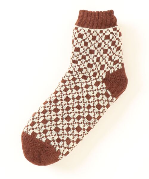 DONOBAN(ドノバン)の「ホカロンソックス(ソックス/靴下・レディース・ブルー系その他/グレー/レッド系その他/レッド/アイボリー/レッド系その他2/ブラウン系その他/グリーン系その他/ブラウン/レッド系その他3/マスタード/グリーン系その他2/レッド系その他4・F)」の4枚目の写真