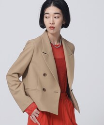 GALLEST | クロップドダブルジャケット(テーラードジャケット)