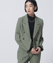 GALLEST | クロップドダブルジャケット(テーラードジャケット)