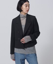 GALLEST | クロップドダブルジャケット(テーラードジャケット)