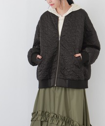 osharewalker | 【廃盤】『幾何柄アートキルティングブルゾン』(ブルゾン)