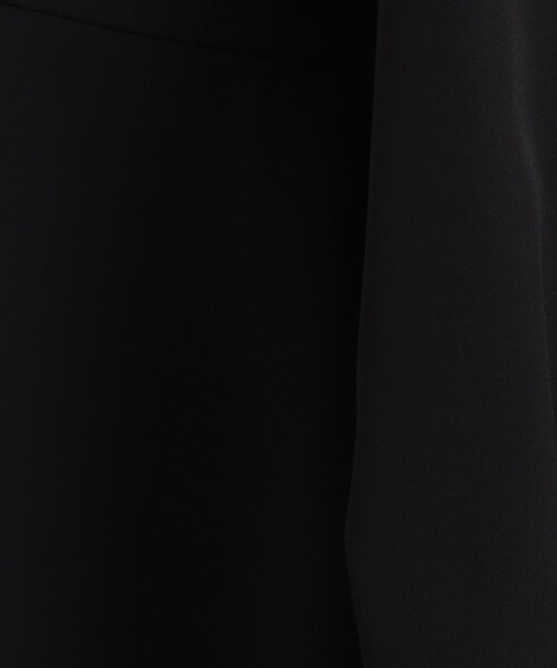 OPAQUE.CLIP（オペークドットクリップ）の「◆≪通勤・セレモニー/セットアップ対応≫ ペプラムブラウス/ダブルクロス【洗濯機洗い可】（シャツ/ブラウス・レディース・ブラック/ライトベージュ/ネイビー・36/34/42/40/38）」の16枚目の写真