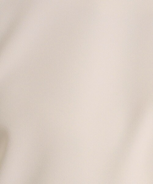 OPAQUE.CLIP（オペークドットクリップ）の「◆≪通勤・セレモニー/セットアップ対応≫ ペプラムブラウス/ダブルクロス【洗濯機洗い可】（シャツ/ブラウス・レディース・ブラック/ライトベージュ/ネイビー・36/34/42/40/38）」の17枚目の写真