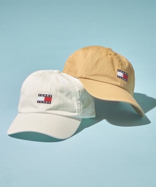 tommy jeans(トミー ジーンズ)の「【オンライン限定】ヘリテージキャップ(キャップ・レディース・ホワイト・FREE)」の8枚目の写真