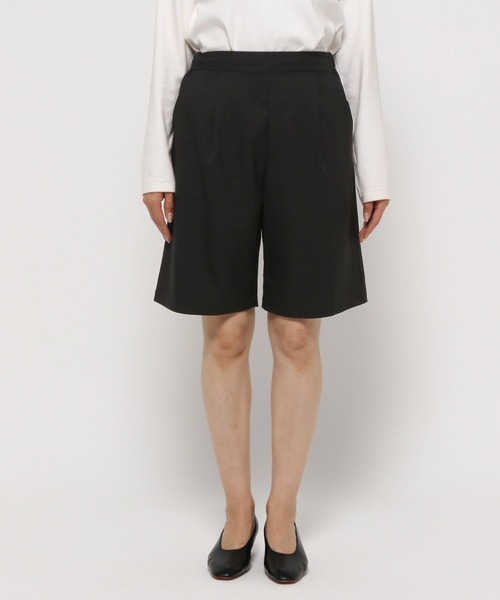 LEPSIM(レプシィム)の「センタープレスショートパンツ 989676(その他パンツ・レディース・ブラック/グレー・FREE)」の15枚目の写真