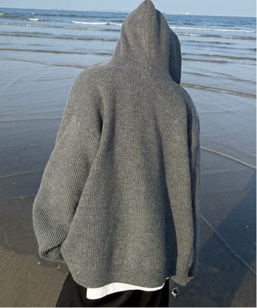 ROOPTOKYO(ループトウキョウ)の「▲Balaclava zip hoodie/バラクラバ ジップフーディ― パーカー(パーカー・メンズ・グレー・XL/L/XXL)」の19枚目の写真
