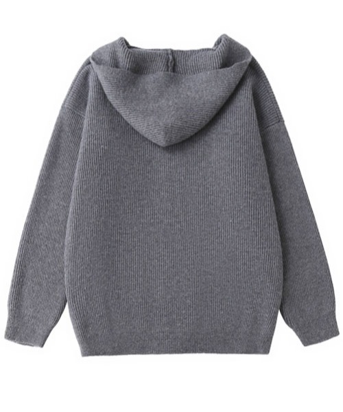 ROOPTOKYO(ループトウキョウ)の「▲Balaclava zip hoodie/バラクラバ ジップフーディ― パーカー(パーカー・メンズ・グレー・XL/L/XXL)」の8枚目の写真