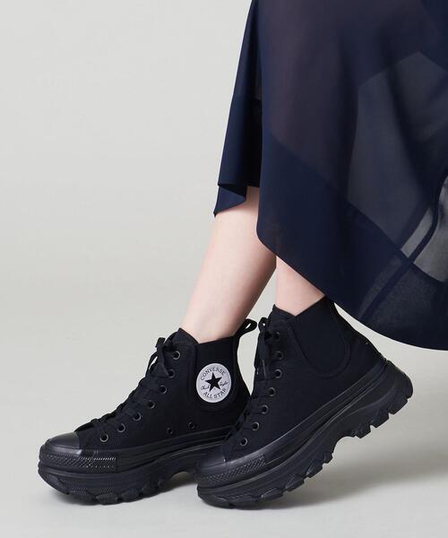 CONVERSE（コンバース）の「＜CONVERSE＞オールスター TREKWAVE サイドゴア HI（スニーカー・レディース・ブラック・22.5cm/23cm/23.5cm/24cm/24.5cm/25cm）」の2枚目の写真