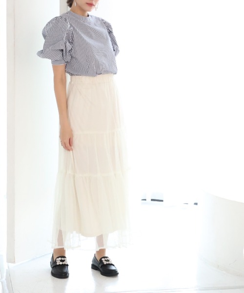 VIVIAN(ヴィヴィアン)の「ビジューバックルローファー(ローファー・レディース・ブラック/ブラック系その他・S/M/L/LL)」の14枚目の写真