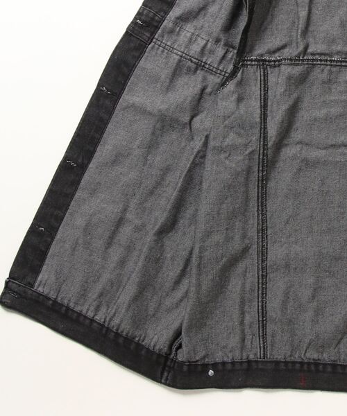 Miniministore（ミニミニストア）の「デニムベスト レディース デニムチョッキ（ベスト・レディース・サックスブルー/ブラック・フリー）」の21枚目の写真