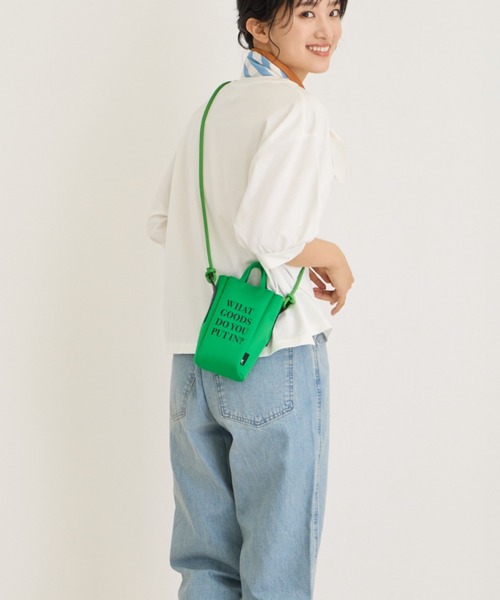 ROOTOTE(ルートート)の「【限定商品】ルートート / ベビールー.マグネットクロージャー-A(ショルダーバッグ・レディース・ブラック/オレンジ/グリーン・FREE)」の1枚目の写真
