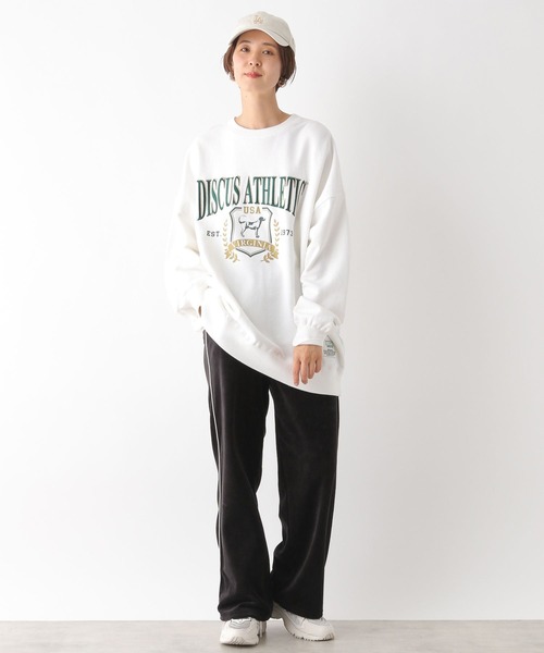 LEPSIM(レプシィム)の「ベロアラインイージーパンツ 991978(その他パンツ・レディース・チャコールグレー/グレイッシュベージュ/ブラック・FREE)」の5枚目の写真