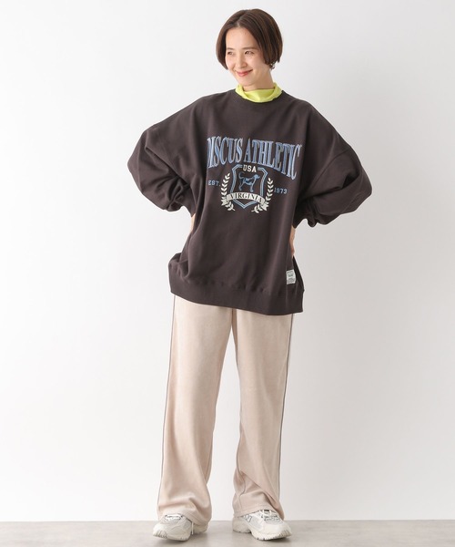 LEPSIM(レプシィム)の「ベロアラインイージーパンツ 991978(その他パンツ・レディース・チャコールグレー/グレイッシュベージュ/ブラック・FREE)」の10枚目の写真