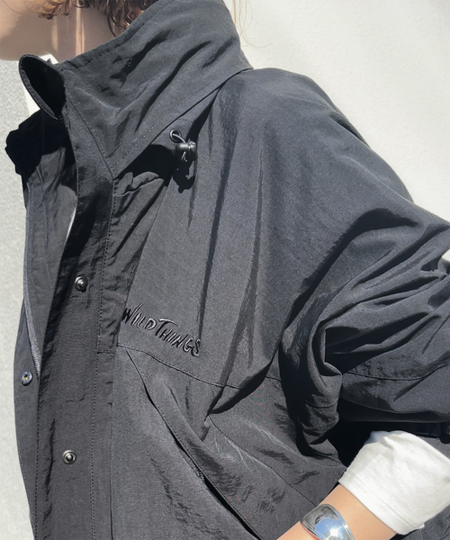 WILD THINGS（ワイルドシングス）の「【WILD THINGS*Spick & Span】別注OVER COAT（その他アウター・レディース・ベージュ/ブラック・MEDIUM）」の3枚目の写真