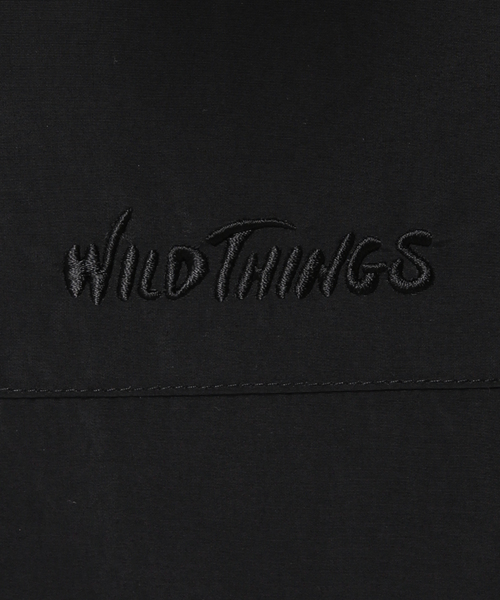 【WILD THINGS*Spick & Span】別注OVER COAT黒新品 WILD THINGS（ワイルドシングス） アウター 「WILD THINGS*Spick