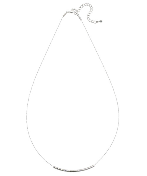 Chico（チコ）の「【who's who Chico】twistbarネックレス（ネックレス・レディース・シルバー/ゴールド・FREE）」の6枚目の写真