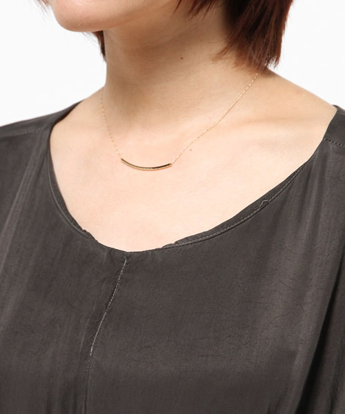 Chico（チコ）の「【who's who Chico】twistbarネックレス（ネックレス・レディース・シルバー/ゴールド・FREE）」の3枚目の写真