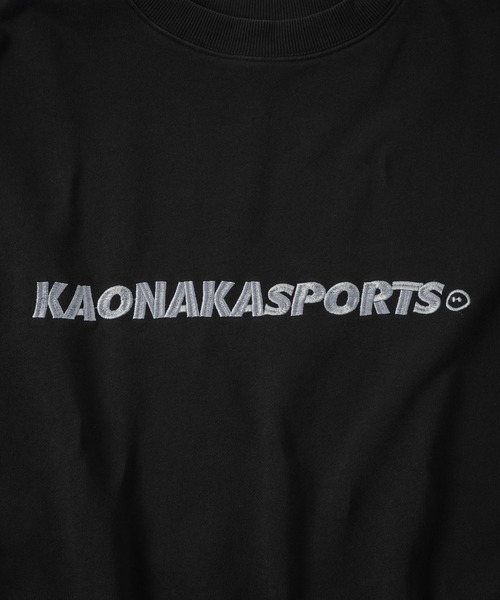 KAOYORINAKAMI　メンズスエット　黒　XLサイズ kaoyorinakami トレーナー スウェット kaonaka sports sweat