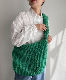 CONTROL FREAK / CTFK | 【CONTROL FREAK/コントロールフリーク】クランプルショルダーバッグ(ショルダーバッグ)