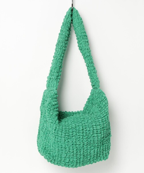 CONTROL FREAK / CTFK（コントロールフリーク）の「【CONTROL FREAK/コントロールフリーク】クランプルショルダーバッグ（ショルダーバッグ・レディース・ホワイト/グリーン/ブラック・FREE）」の5枚目の写真