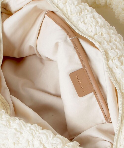 CONTROL FREAK / CTFK（コントロールフリーク）の「【CONTROL FREAK/コントロールフリーク】クランプルショルダーバッグ（ショルダーバッグ・レディース・ホワイト/グリーン/ブラック・FREE）」の10枚目の写真