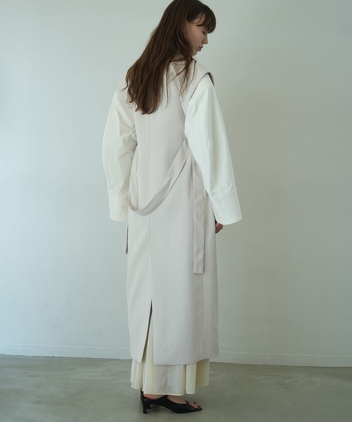 セール】DOUBLE BREASTED GILET（ベスト）｜CLANE（クラネ）の