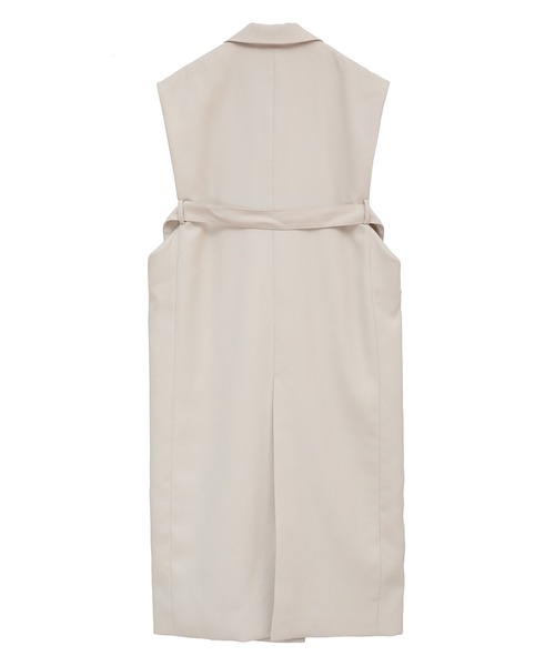 CLANE DOUBLE BREASTED GILEベスト CLANE/クラネ】SIDE ZIP TWEED KNIT VEST/サイドジップツイード