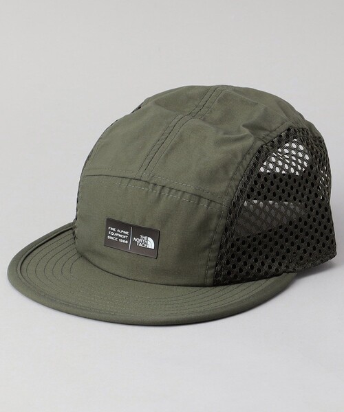 THE NORTH FACE(ザノースフェイス)の「THE NORTH FACE/ザ ノース フェイス Five Panel Mesh Cap / ファイブパネルメッシュキャップ(キャップ・メンズ・ブラック/オリーブ/ブルーグリーン/サックスブルー/パープル・ONE SIZE)」の3枚目の写真