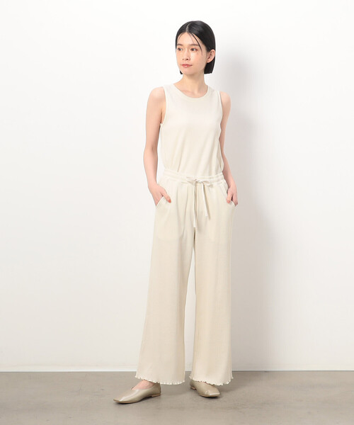 ONIGIRI（オニギリ）の「リブタンクトップ（タンクトップ・レディース・グリーン系その他/アイボリー/グリーン/ネイビー・M/L）」の6枚目の写真