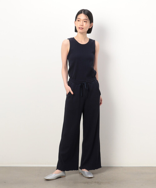 ONIGIRI（オニギリ）の「リブタンクトップ（タンクトップ・レディース・グリーン系その他/アイボリー/グリーン/ネイビー・M/L）」の9枚目の写真