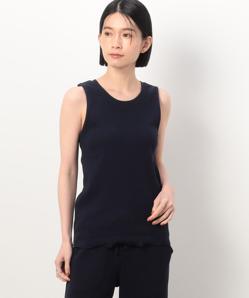 ONIGIRI（オニギリ）の「リブタンクトップ（タンクトップ・レディース・グリーン系その他/アイボリー/グリーン/ネイビー・M/L）」の11枚目の写真