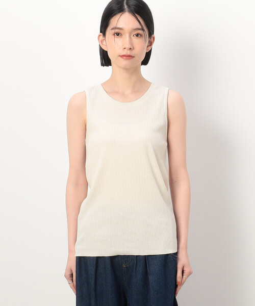 ONIGIRI（オニギリ）の「リブタンクトップ（タンクトップ・レディース・グリーン系その他/アイボリー/グリーン/ネイビー・M/L）」の16枚目の写真